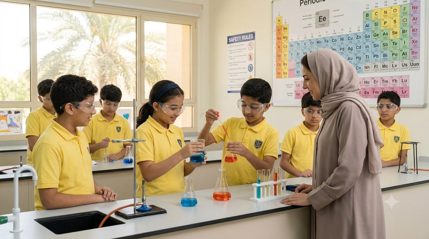 Science laboratory at JIS